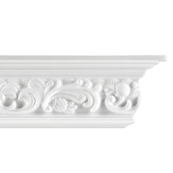 Плинтус потолочный инжекционный D 137/80 ( 40 шт. в упак.)