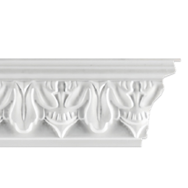 Плинтус потолочный инжекционный D 105/70 (50 шт. в упак.)