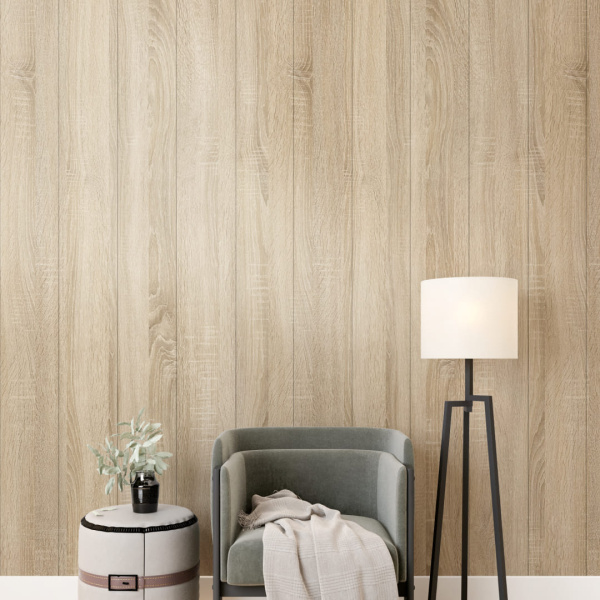 Панель МДФ Classic STELLA Standart 2700х200х6 Дуб Сонома (упак. 8 шт.) 