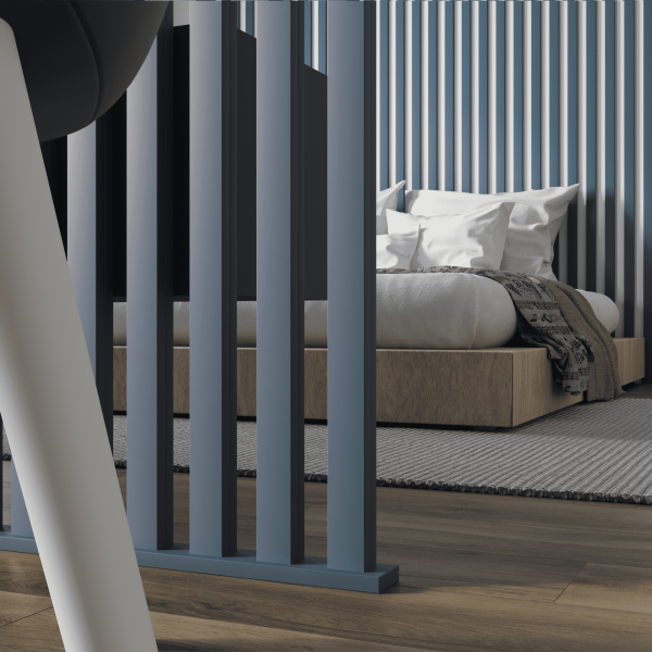 2К Интерьерная Рейка МДФ STELLA Планкен De Luxe Ocean 16*60*2700 (уп.6 шт.)