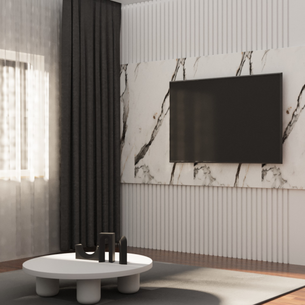 Панель ПВХ глянец Novita Wall Гималаи 1200*600*2,5мм (4 шт в упак)