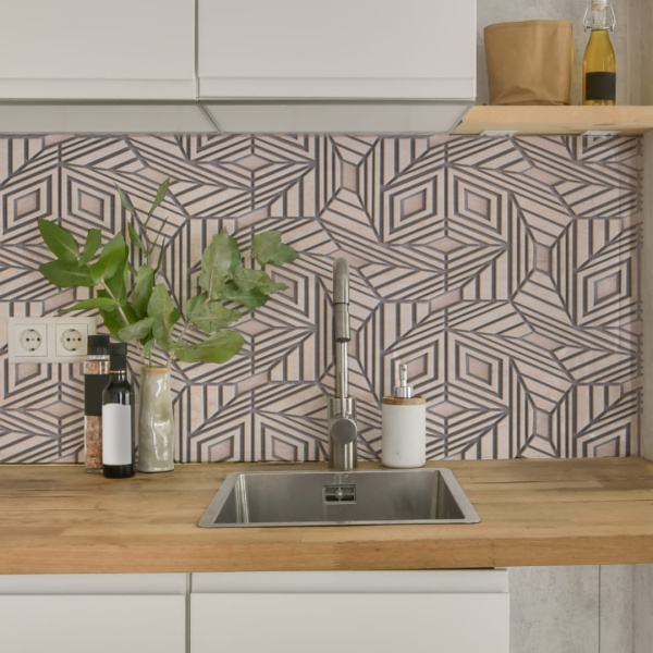 Панель ПВХ 0,3 мозаика «Техно флора» Stella 