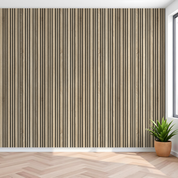 2К Панель Стеновая Акустическая Stella Comfort Dream Standart Дуб Сонома 2780х600х9 (уп.1шт.)