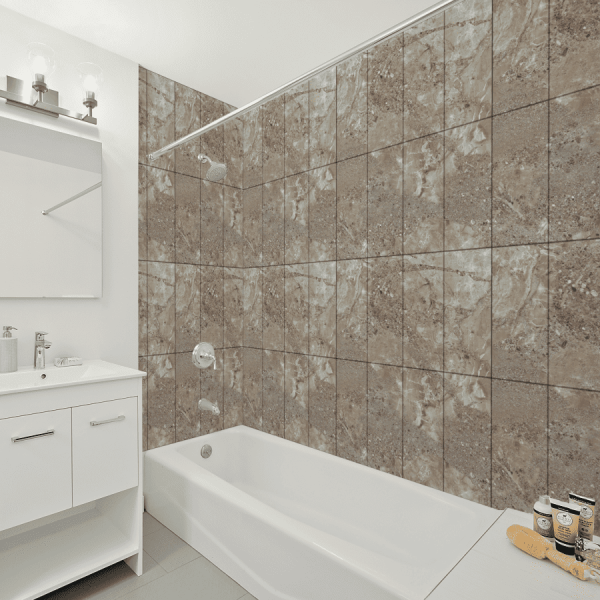 Панель SPC глянец Stella Kerama Сахара 560*280*2,5мм (8 шт в упак)