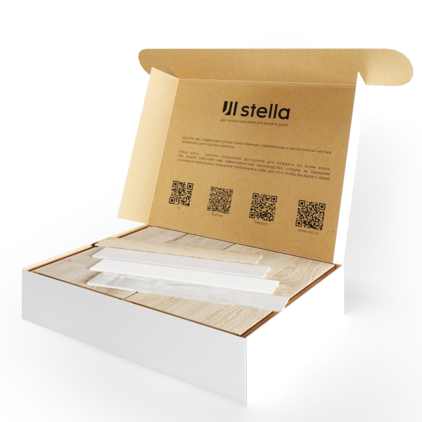 Sampleboх Панели МДФ Classic + углы МДФ Classic Stella №5.1 (Standard)