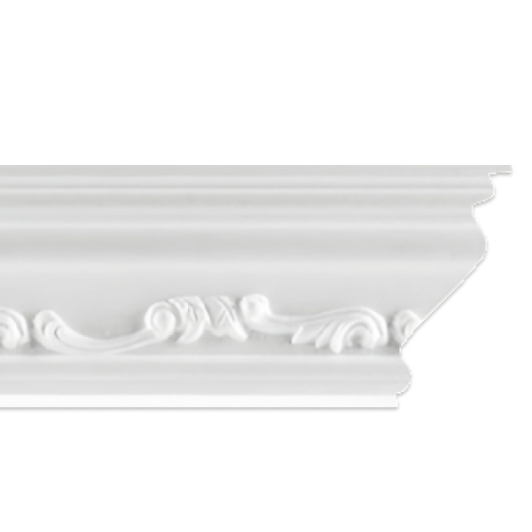 Плинтус потолочный инжекционный D 108/80 (35 шт. в упак.)