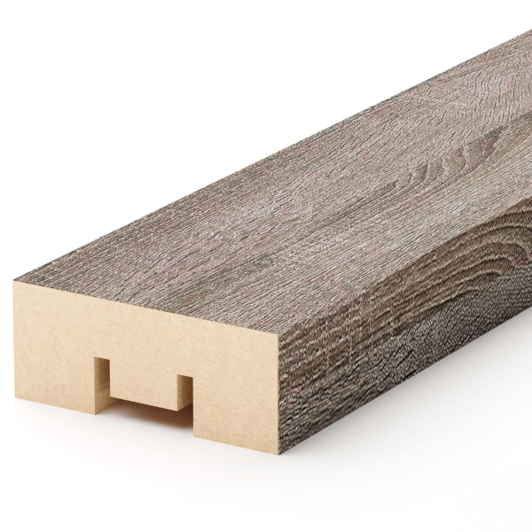 2К Интерьерная рейка МДФ Stella Бриона Standard Дуб Винтаж 16*40*2700 (уп.8 шт.)