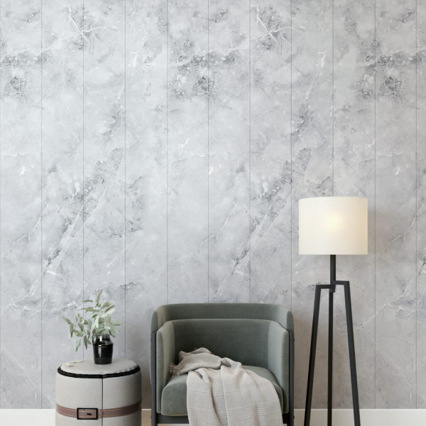 2К Панель МДФ Stella Classic Premium 2700х200х6 Бетон Аляска (упак. 8 шт.)