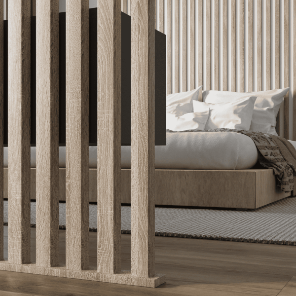 2К Интерьерная Рейка МДФ Stella Планкен Standard Дуб Винтаж 16*60*2700 (уп.6 шт.)