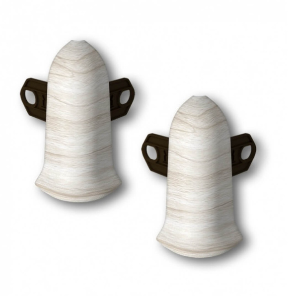 Угол наружный ПВХ Идеал Классик Клен белый 267 (10)