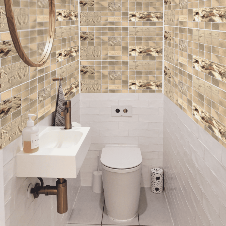 Панель ПВХ 0,2 мозаика «Малибу» Stella