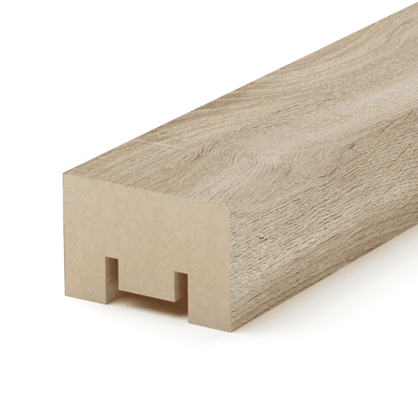 2К Интерьерная рейка МДФ Stella Милана Standard Дуб Сонома 20*30*2700 (уп.8 шт.)