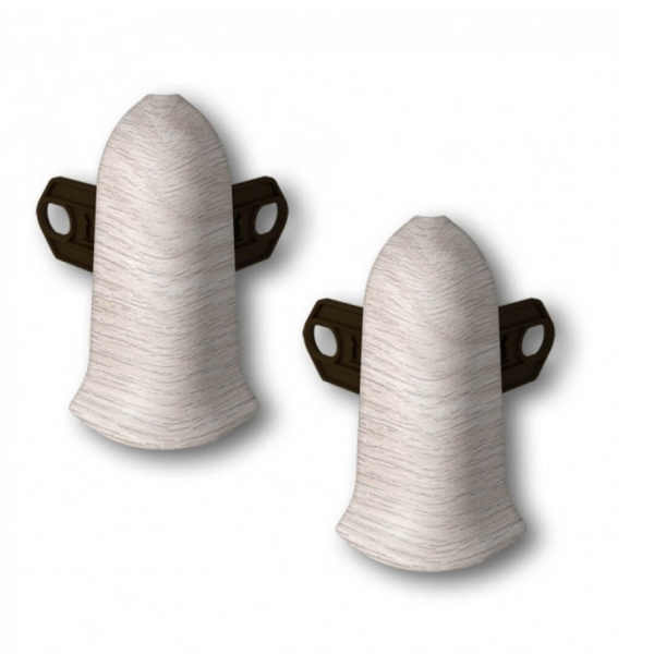 Угол наружный ПВХ Идеал Классик Ясень 251 (10)