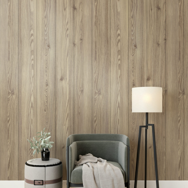 2К Панель МДФ Stella Classic Light Кедр Гималайский 2700х200х6 (упак. 8 шт.)