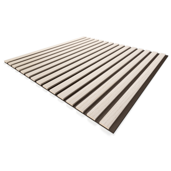 2К Панель Стеновая Акустическая Stella Comfort Standart Лиственница Лагерта 600х600х9 (уп.1шт.)