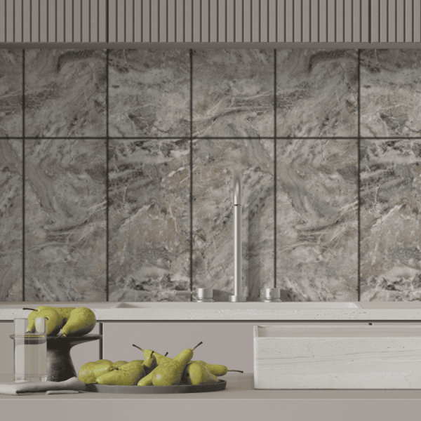 Панель SPC глянец Stella Kerama Песчаник 560*280*2,5мм (8 шт в упак)