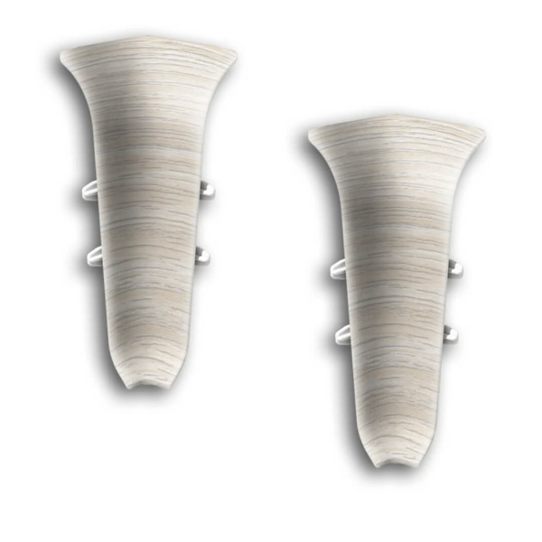 Угол внутренний ПВХ Идеал Классик Ясень белый 252 (10)