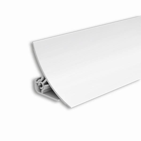 Плинтус для столешницы Белый Мт 001-1 3,0м (20)