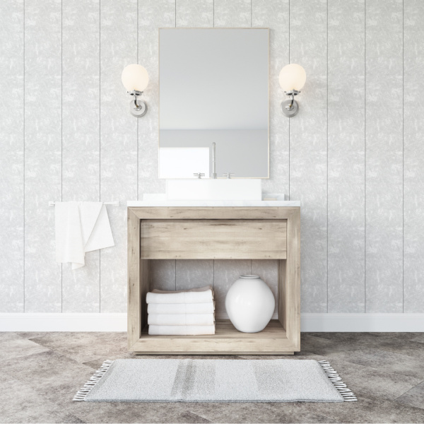 Панель ПВХ Лацио Бетон 746 2,6*0,25 STELLA Slim 5мм Premium (15)