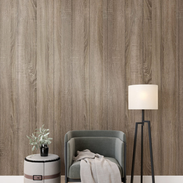 2К Панель МДФ Stella Classic Standard Дуб Винтаж 2700х200х6 (упак. 8 шт.)