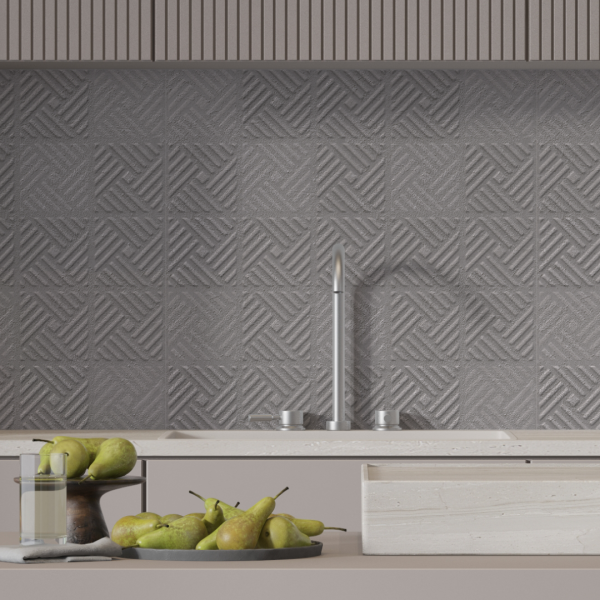 Панель ПВХ 0,3 мозайка на клеевой основе Штукатурка Морано (10шт)