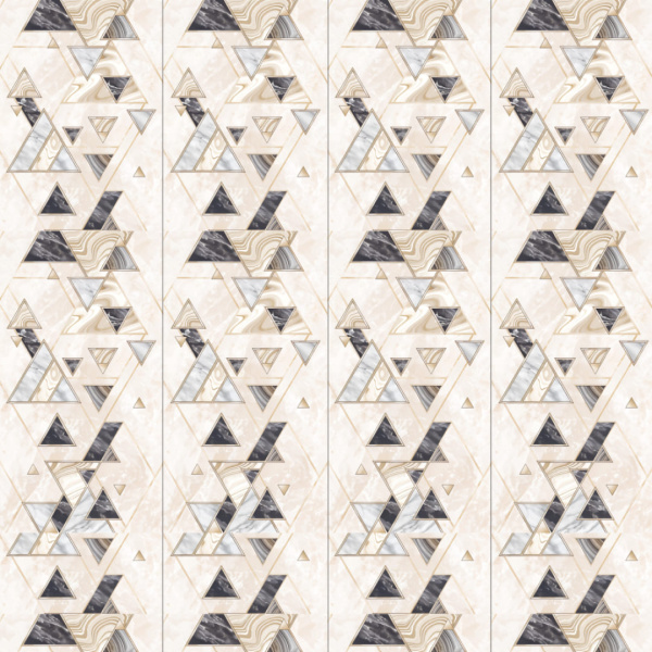 Панель ПВХ Травертин Узор 659 2,7*0,25 STELLA Light 