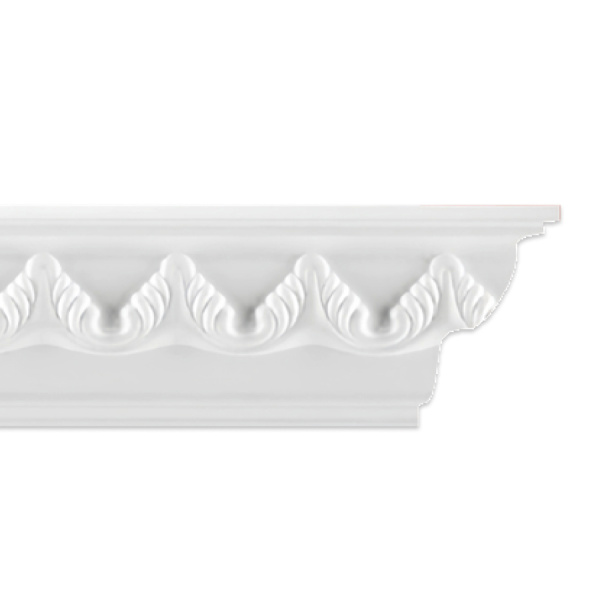 Плинтус потолочный инжекционный D 135/80 ( 40 шт. в упак.)