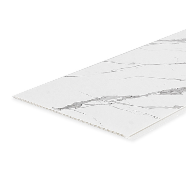 Панель ПВХ Мрамор Крестолла 671 2,6*0,25 Stella Slim 5мм Light (15)