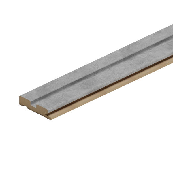 2К Профиль Старт МДФ Stella Beats Premium Бетон Чикаго 2700x66,5x16 (упак.4шт.)