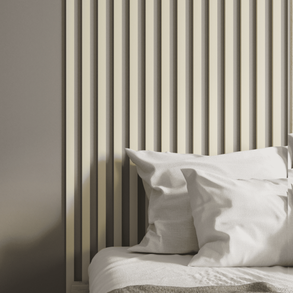 2К Интерьерная Рейка МДФ Stella Планкен De Luxe Palomino 16*60*2700 (уп.6 шт.)