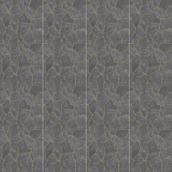 Панель ПВХ Кинцуги 667 2,6*0,25 STELLA Slim 5мм Premium (15)