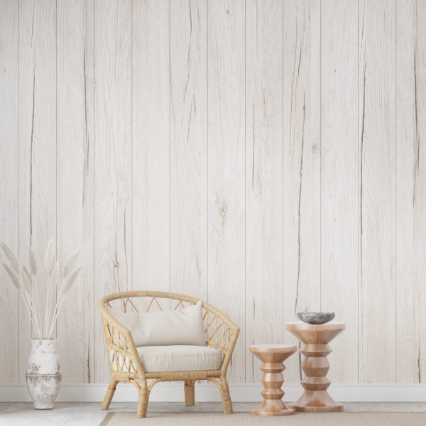 2К Панель МДФ Stella Classic Standart Дуб Санремо Белый 2700х200х6 (упак. 8 шт.)