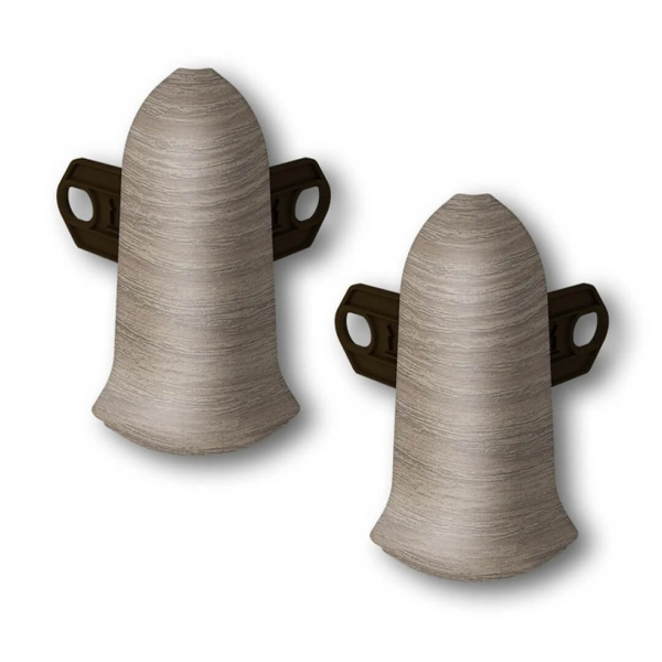 Угол наружный ПВХ Идеал Классик Дуб кофейный 207 (10)