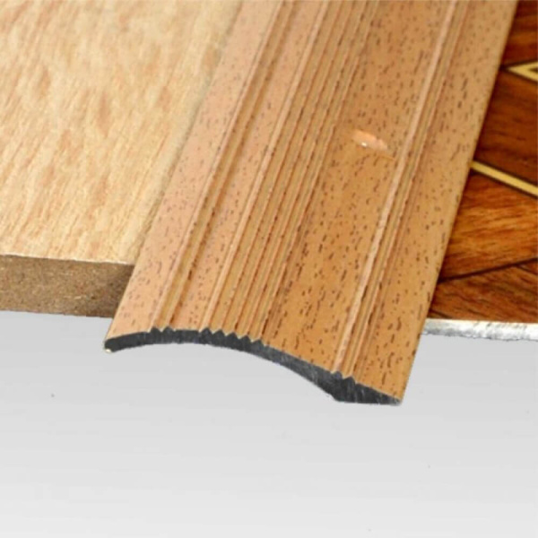 Порог алюминиевый STELLA АЛ 493 Д39 1,8 Травертин (упак. 10 шт.)