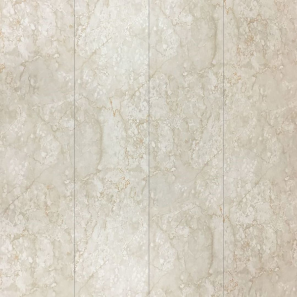 Панель ПВХ Stella Slim 5мм Light Мрамор Ренессанс М-005 2600х250х5 (15шт.упак.)