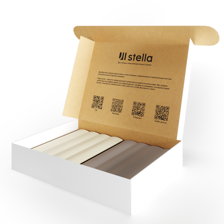 Sampleboх Реечные панели МДФ Duna Stella №11