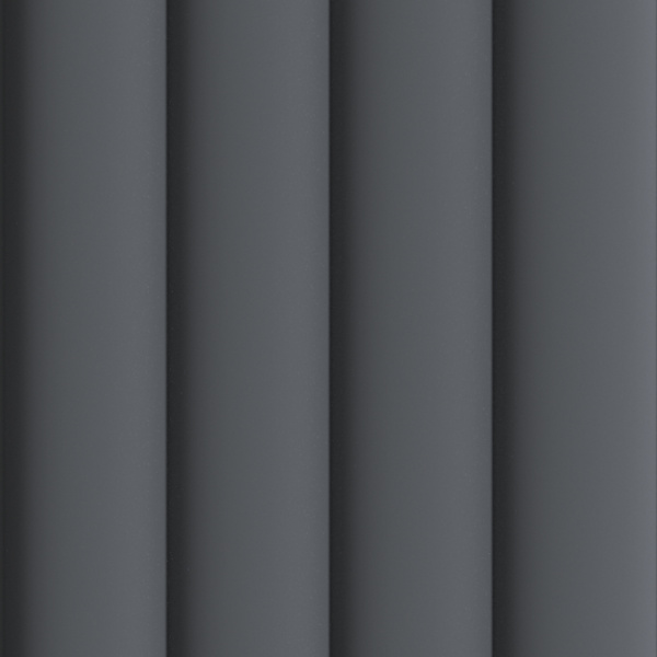 Панель Стеновая Реечная МДФ Stella Wave De Luxe Black Lead 2700x119x16 (4шт.упак.)