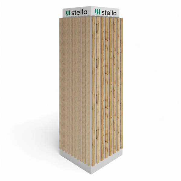 Колонна Рейки МДФ Stella №4 2070х600х600 мм