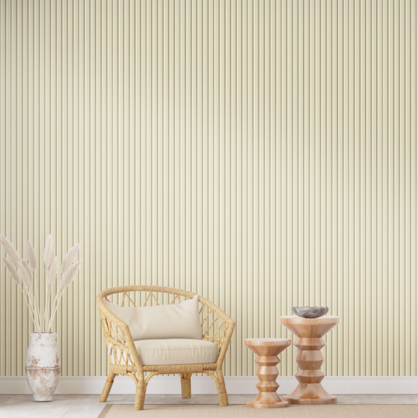 2К Панель Стеновая Реечная МДФ Stella Beats De Luxe Palomino 2700x119x16 (4шт.упак.)