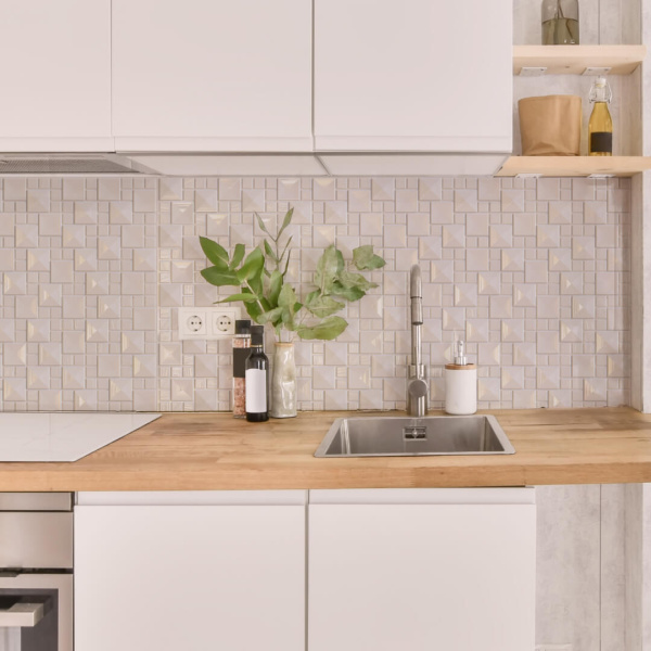 Панель ПВХ 0,3 мозаика «Дуб Артик» Stella (10)