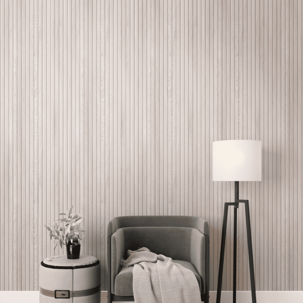 2К Профиль Финиш МДФ Stella Beats Light Ясень Айвори 2700x77x16 (уп.4шт.)