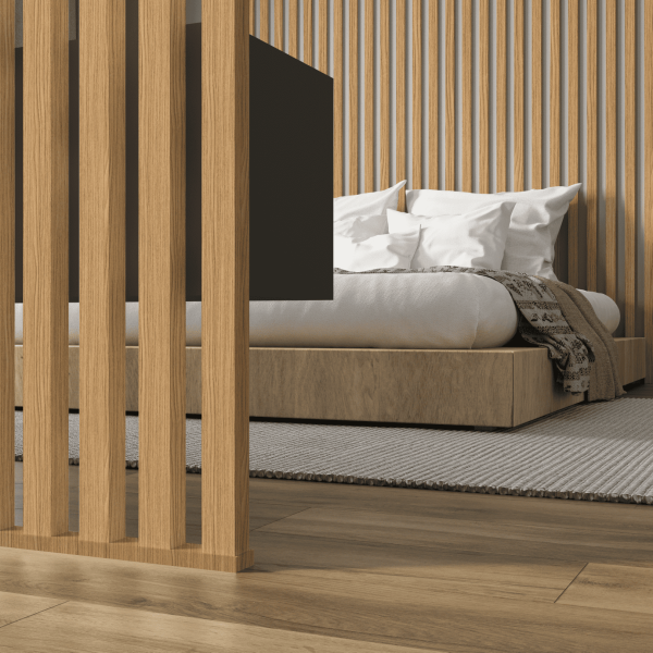 Интерьерная рейка МДФ Stella Бриона Standart Дуб Сальвадор 16*40*2700 (уп.8 шт.)