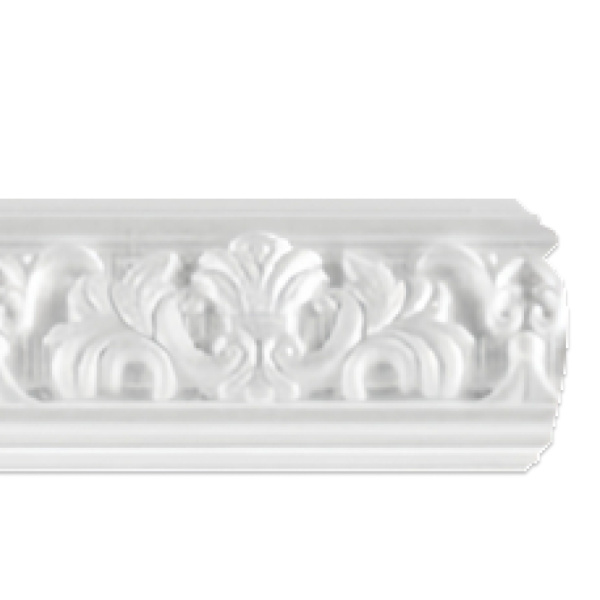 Плинтус потолочный инжекционный D 207/55 ( 65 шт. в упак.)