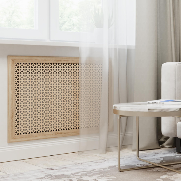 Экран для радиатора 120х60 см Сусанна дуб сонома STELLA