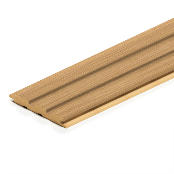 Панель Стеновая Реечная МДФ Stella Beats Standart Дуб Сальвадор 2700x119x16 (4шт.упак.)