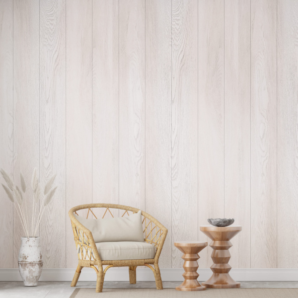 2К Панель МДФ Stella Classic Light 2700х200х6 Ясень Айвори (упак. 8 шт.)