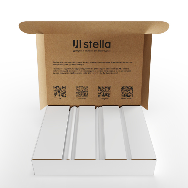 Sampleboх Напольный плинтус МДФ Stella №10