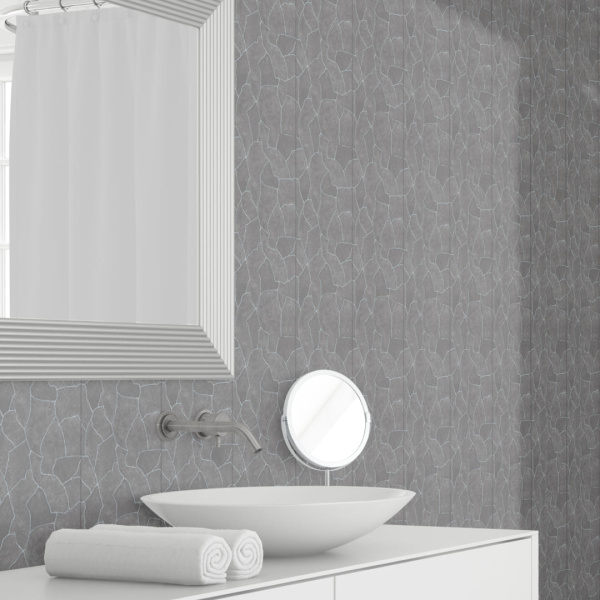 Панель ПВХ Алатау Бетон 667/1 2,7*0,25 STELLA Light 