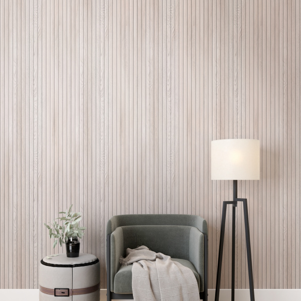 Профиль Старт МДФ Stella Beats Light Ясень Айвори 2700x66,5x16 (упак.4шт.)