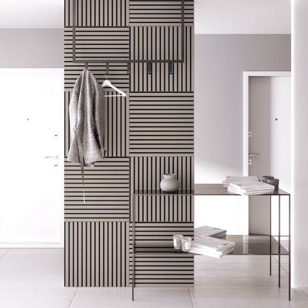 Панель Стеновая Акустическая Stella Comfort De Luxe Sandgrau 600х600х9 (уп.1шт.)